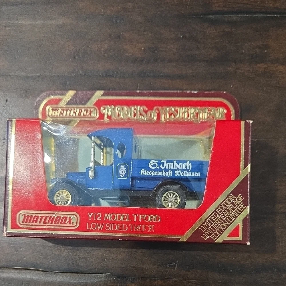 Three MatchBox Models Of Yesteryear Limited Edition Trucks